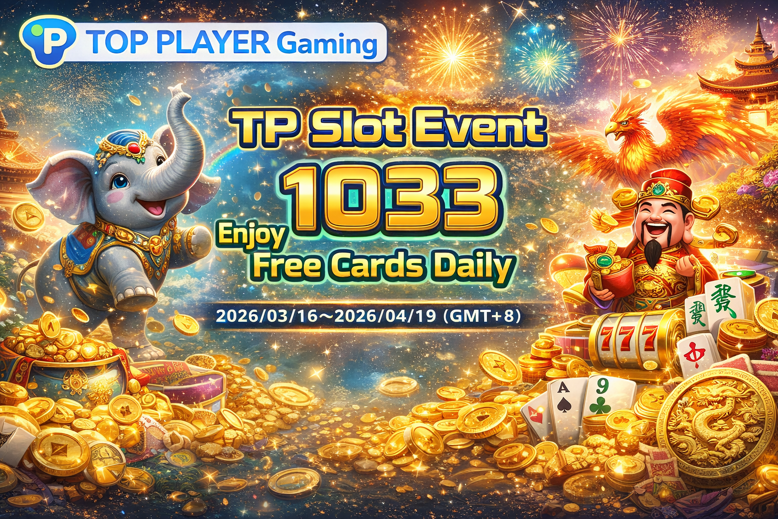 Sự kiện slot TP với quà tặng của Sảnh Điện Tử